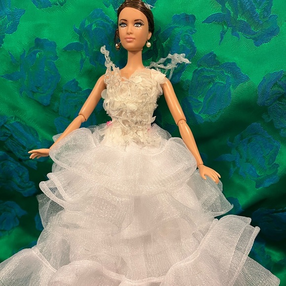 Katniss bride barbie Ooak custom hunger games Art - Picture 2 of 8